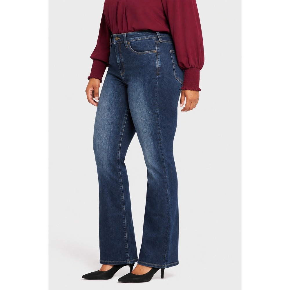 NYDJ Barbara Bootcut‎ Jeans Women 16 Blue Lift Tuck Slimming Shaping Western NWT